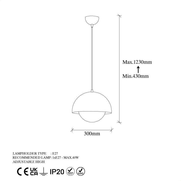 Lámpara de techo Camgoz-11029 oro metal vidrio