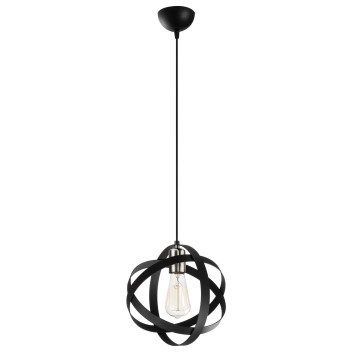 Lámpara de techo Gezegen-6121 níquel negro metal diámetro 25x121 cm - 8681875494723