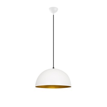 Lámpara de techo Sivani-MR-718 oro blanco metal diámetro 40x116 cm - 8681875643138