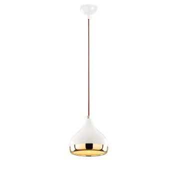 Lámpara de techo Yıldo-6867 oro rojo blanco metal diámetro 17x112 cm - 8681875502619