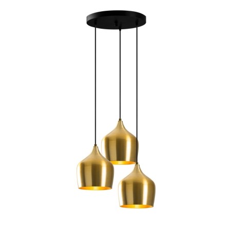 Lámpara de techo Dodo-6278 oro metal 46x46x124 cm