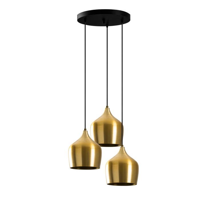 Lámpara de techo Dodo-6278 oro metal 46x46x124 cm