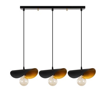 Lámpara de techo Sivani-MR-967 oro negro metal 80x17x106 cm - 8681875648805