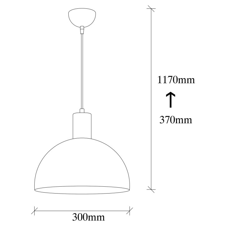 Lámpara de techo Sivani-MR-625 oro blanco hierro diámetro 30x117 cm