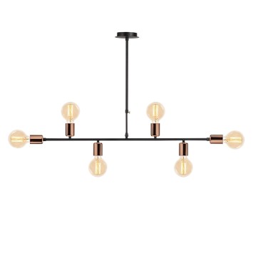 Lámpara de techo Truva-N-695 cobre metal diámetro 94x61 cm - 8681875572698