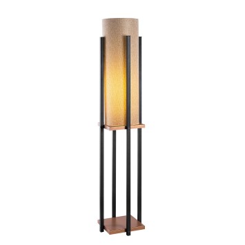 Lámpara de pie 7128-Black, Copper cobre negro metal diámetro 20x64 cm - 8683342852272