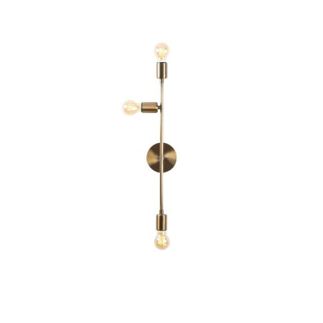 Lámpara de pared Bedside-3169 oro cobrizo metal 15x15x65 cm