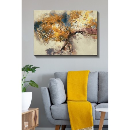 Pintura decorativa lienzo Kanvas Tablo-158 multicolor 70x100 cm