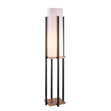 Lámpara de pie 7127-Black, Copper cobre negro metal diámetro 20x64 cm - 8683342852265