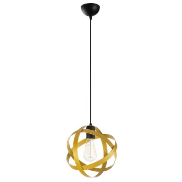 Lámpara de techo Gezegen-6141 oro negro metal diámetro 25x121 cm - 8681875494761