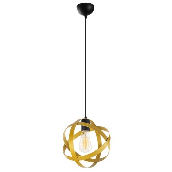 Lámpara de techo Gezegen-6141 oro negro metal diámetro 25x121 cm - 8681875494761