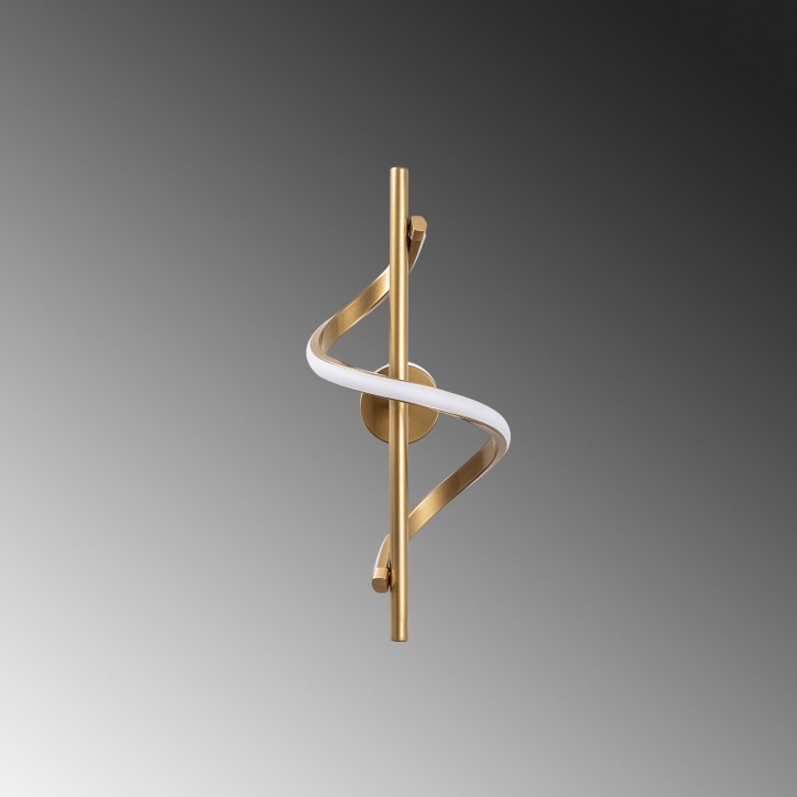 Lámpara de pared Lıkma-13511 oro metal 16x 41x 25 cm