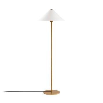 Lámpara de pie Mixed-11512 oro metal 46x46x150 cm - 8683743270187