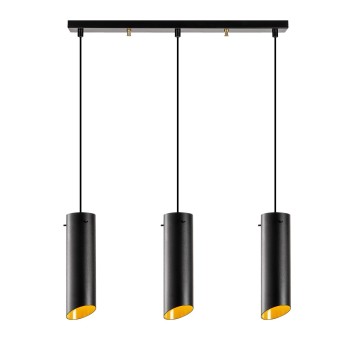 Lámpara de techo Sivani-MR-977 amarillo negro metal 60x8x114 cm - 8681875648546