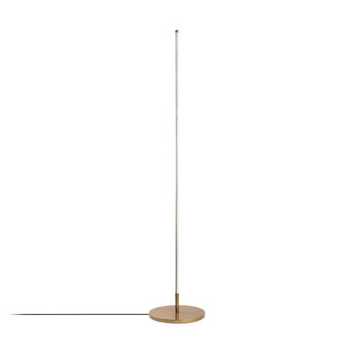 Lámpara de pie Only-13318 oro metal diámetro 30 cmx153 cm