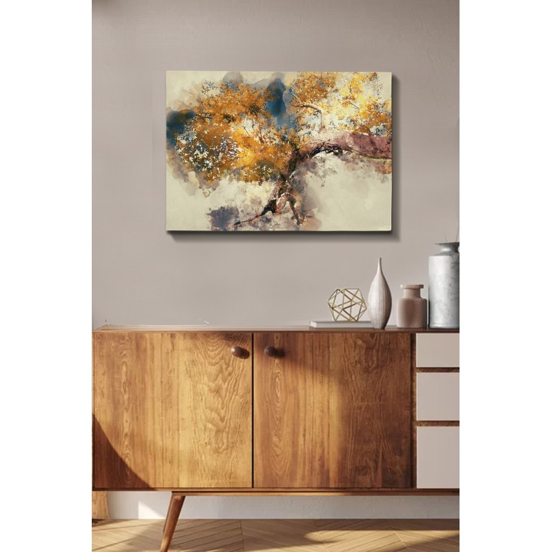 Pintura decorativa lienzo Kanvas Tablo -223 multicolor 50x70 cm