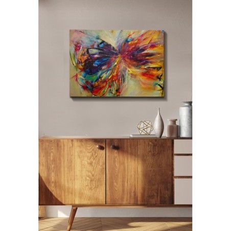 Pintura decorativa lienzo Kanvas Tablo -267 multicolor 50x70 cm