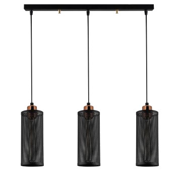 Lámpara de techo Amasra-N-983 bronce negro metal 60x10x116 cm - 8681875574074