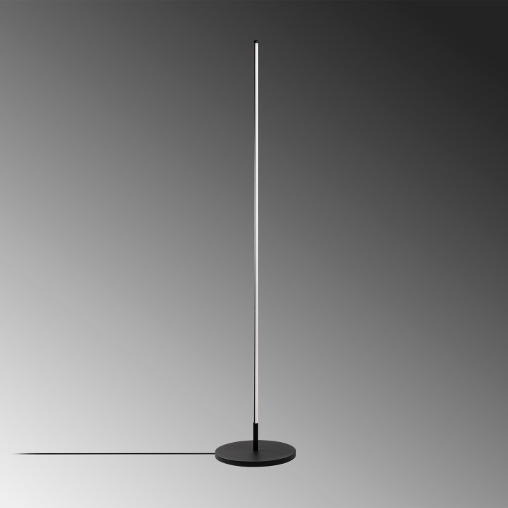 Lámpara de pie Only-13317 negro metal diámetro 30 cmx153 cm