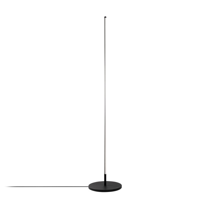 Lámpara de pie Only-13317 negro metal diámetro 30 cmx153 cm