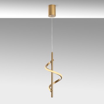 Lámpara de techo Lıkma-13519 oro metal 16x50-100x16 cm - 8683742558705