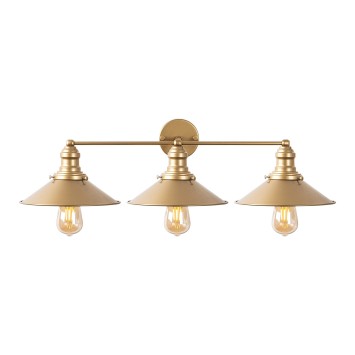 Lámpara de pared Conical-12186 oro metal 75x27x20 cm - 8683743012671