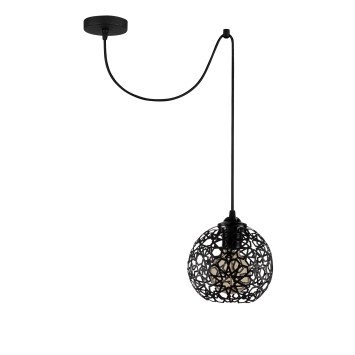 Lámpara de techo Fellini-MR-898 negro metal 62x17x107 cm - 8681875648942