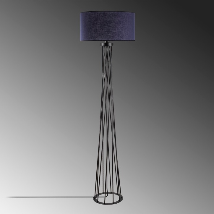 Lámpara de pie Tall-13471 antracita metal 50 cmx175x 50 cm