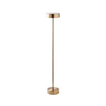 Lámpara de pie Keyf-13401 oro cobrizo metal diámetro 16x111 cm - 8683743823482