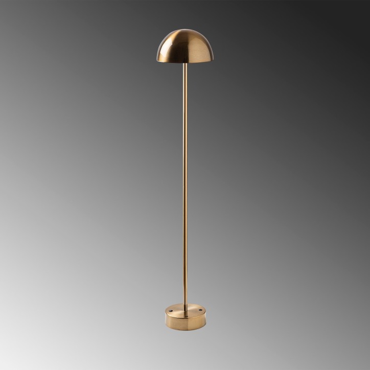 Lámpara de pie Sept-13381 oro metal diámetro 20x115 cm