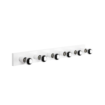 Lámpara de pared Mirro-12236 blanco metal vidrio 10x10x91 - 8683743012848