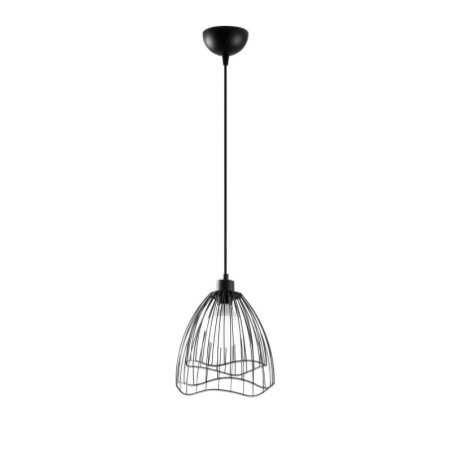 Lámpara de techo Zeyno-6400 negro metal 25x25x41 - 121 cm