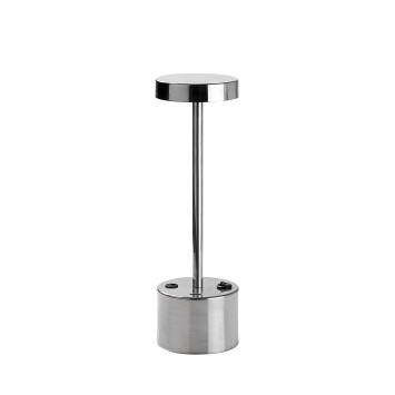 Lámpara de mesa Keyf-13394 cromo metal diámetro 9x28 cm - 8683743823772