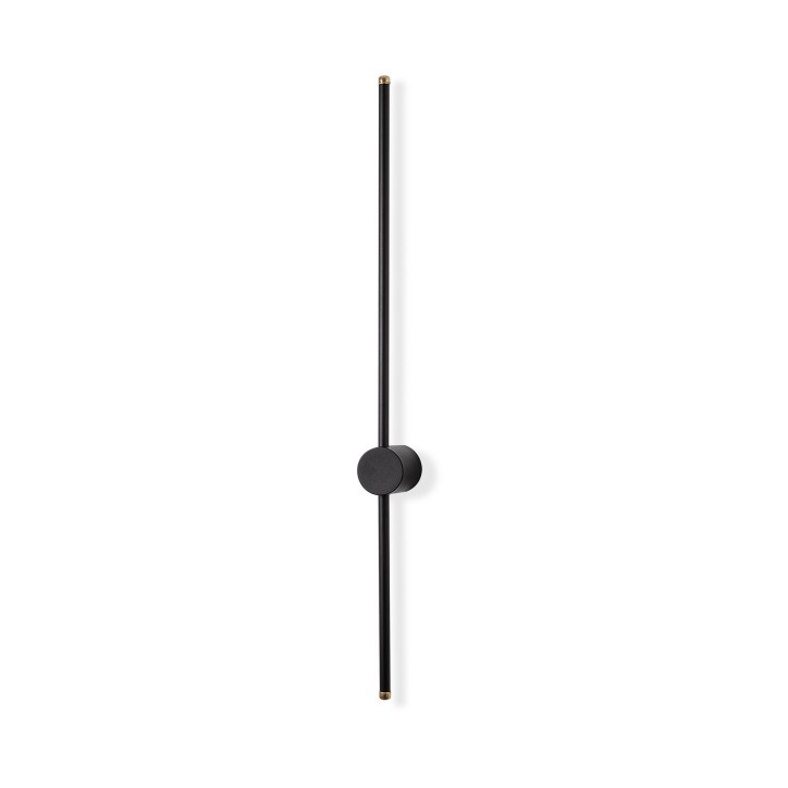 Lámpara de pared Sword-13484 negro metal 91 cmx10x 7 cm