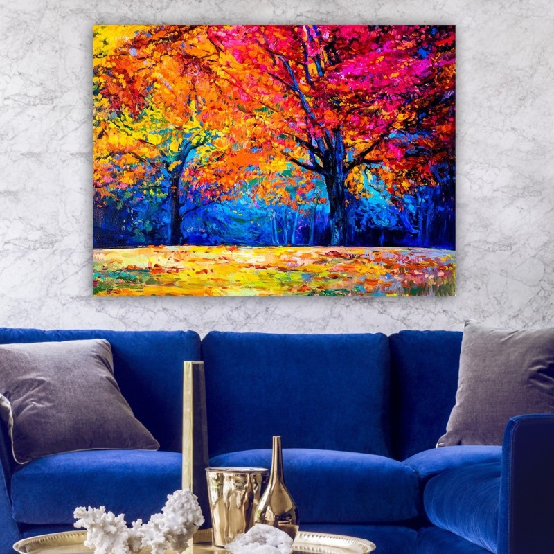 Pintura decorativa lienzo 292880360_70100 multicolor 70x100 cm