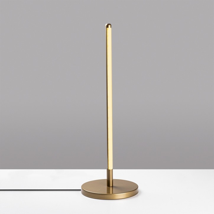 Lámpara de mesa Only-13316 oro metal diámetro 18x 51 cm