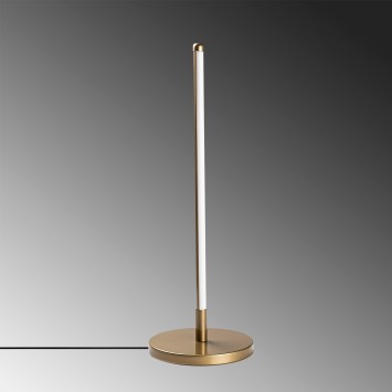 Lámpara de mesa Only-13316 oro metal diámetro 18x 51 cm - 8683743823666