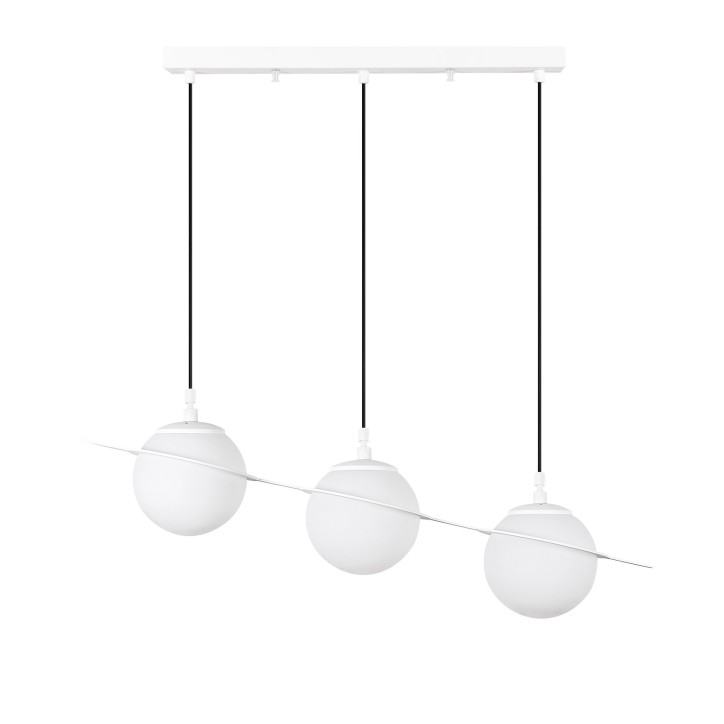 Lámpara de techo Hug-13415 blanco metal 76 cm