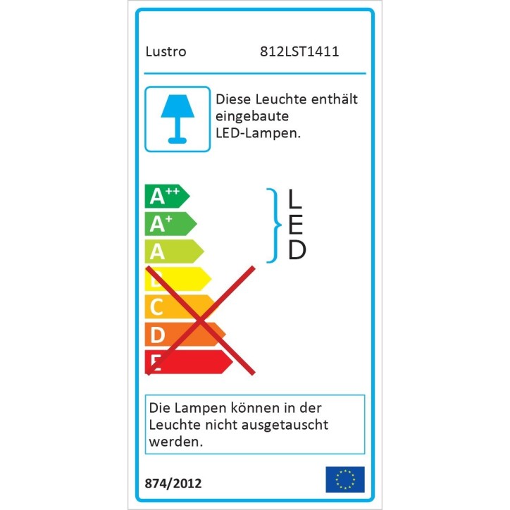 Set 2 lámparas de mesa KN11 marrón abeto LED iluminado