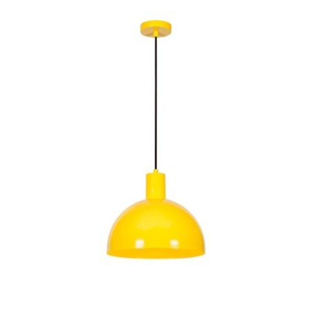 Lámpara de techo Sivani-MR-994 amarillo metal diámetro 30x117 cm