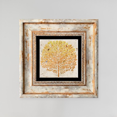 Cuadro decorativo enmarcado TC1236 multicolor 20x20 cm