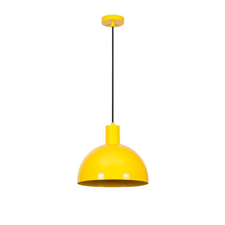 Lámpara de techo Sivani-MR-994 amarillo metal diámetro 30x117 cm