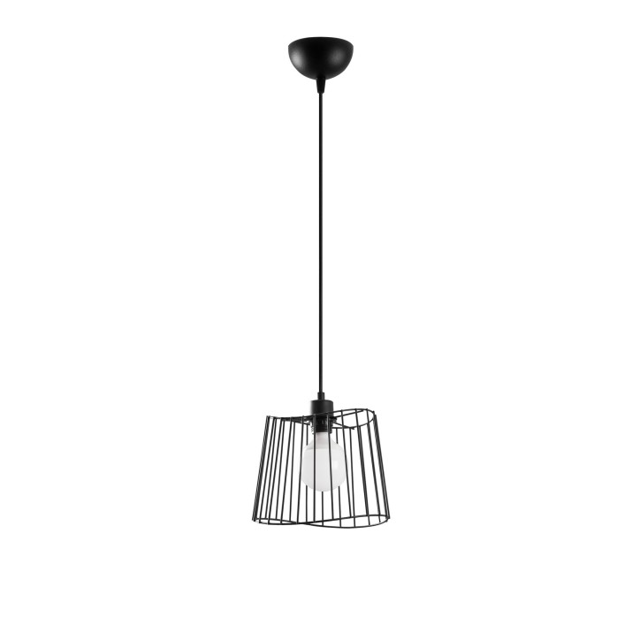 Lámpara de techo Byisoo-6350 negro metal 25x25x36 - 116 cm