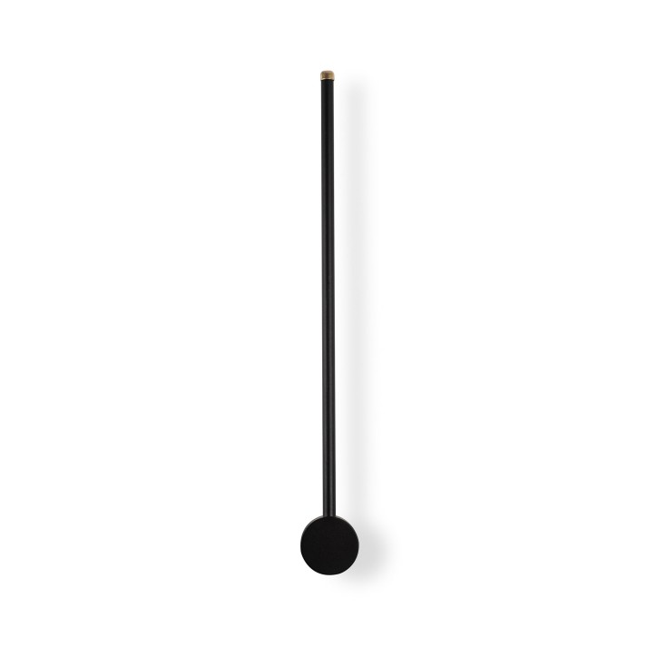 Lámpara de pared Sword-13480 negro metal 62 cmx10x 7 cm