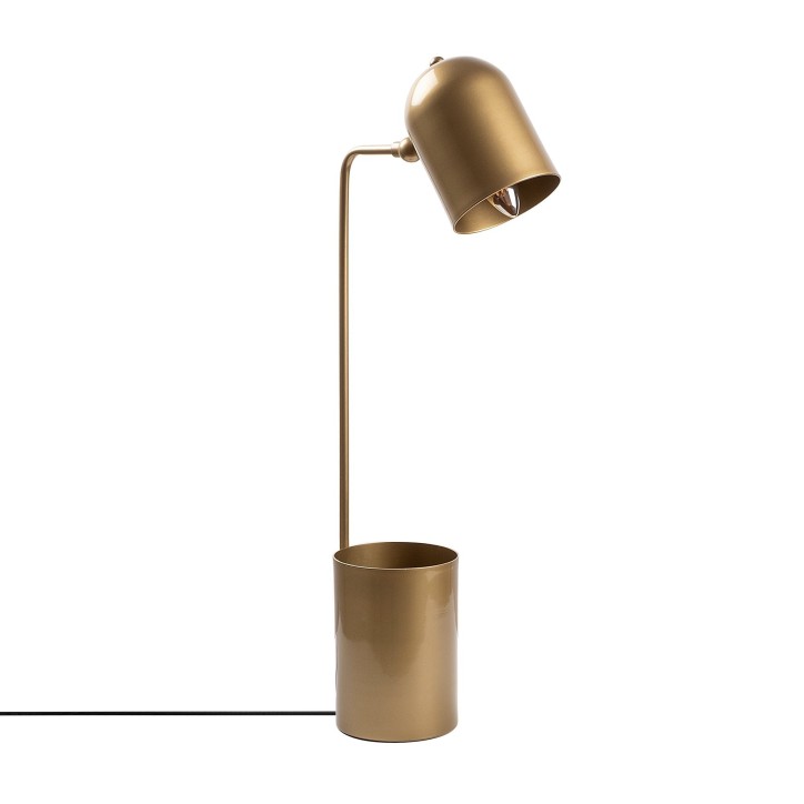 Lámpara de mesa Pot-11490 oro metal 12x27x64 cm