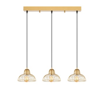 Lámpara de techo DOPO-12100 oro brillante metal 70x20x114 cm - 8683342834896