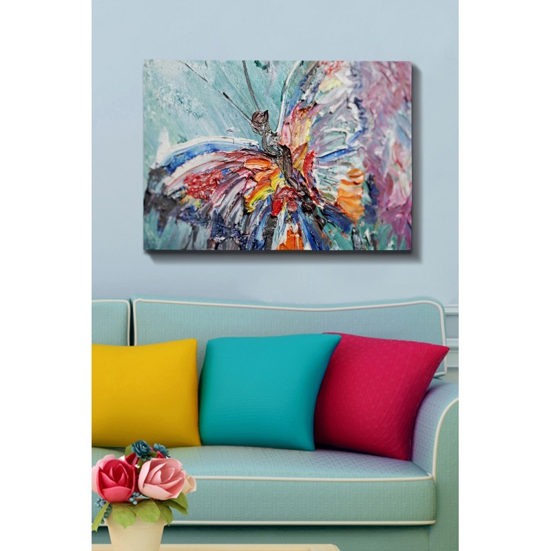 Pintura decorativa lienzo Kanvas Tablo-202 multicolor 70x100 cm