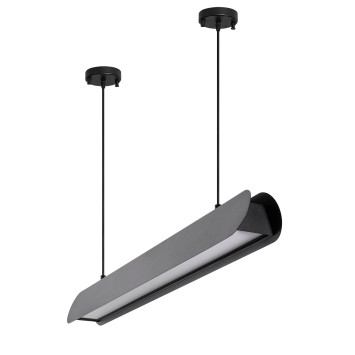 Lámpara de techo Ens-Black negro metal 109 cm - 8683743842025