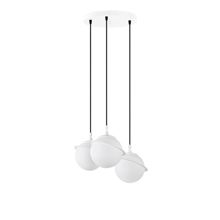 Lámpara de techo Hug-13418 blanco metal 36 cm