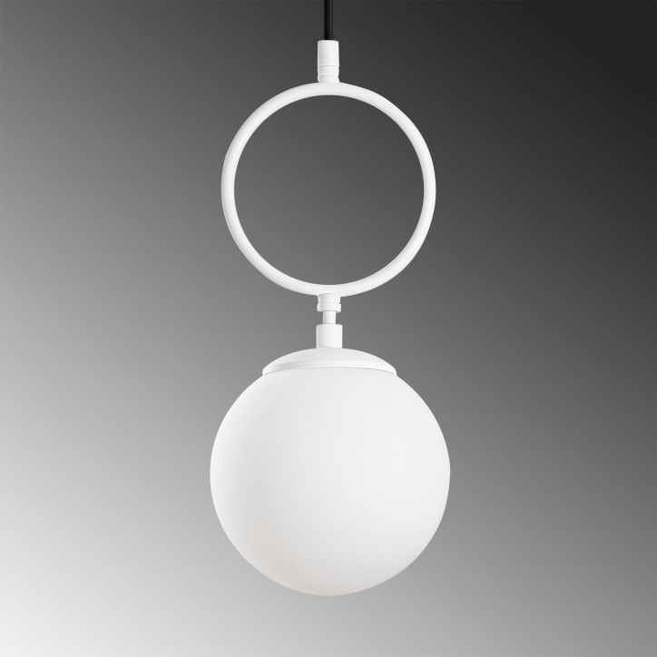 Lámpara de techo Ring-13440 blanco metal 75 cm